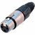 Neutrik - NC6FX - 50 V Silver over Nickel Plated Contacts Female 6 Way Cable Mount XLR Conn|70088605 | ChuangWei Electronics