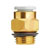 SMC Corporation - KQ2H06-U02A - Pneumatic Straight Threaded-to-Tube Adapter, Uni 1/4 Male, Push In 6 mm