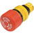 EAO - 61-3440.4/2 - 16mm Stop+Arrow Legend Red Plastic Twist Unlock Maint 27mm E-Stop w/Key Actuator|70029373 | ChuangWei Electronics