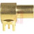 Johnson-Cinch Connectivity Solutions - 131-3801-301 - PC Gold PTFE Fluorocarbon Brass Gold Right Angle 50 Ohms SMB Connector|70090605 | ChuangWei Electronics