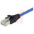 L-com Connectivity - TRD855SCRBL-2 - Blue 2.0 ft RJ45 Shielded Cat 5E EIA 568 Patch Cable|70301073 | ChuangWei Electronics