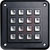 Storm Interface - PLX16T203 - Keypad; Vandal Resitant; Non-Illum; 16 Key; Telephone; Black Case; Silver Key; IP65