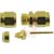Johnson-Cinch Connectivity Solutions - 142-0203-011 -  Gold over Nickel Copper (Jacket) Straight Clamp SMA Plug Connector|70090271 | ChuangWei Electronics