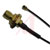 Amphenol RF - 336309-12-0300 - 300 mm IP67 to AMC Plug on 1.13mm cable SMA Bulkhead Jack|70275109 | ChuangWei Electronics