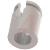 Essentra Components - SRS6-4-01 - Spacer; Nylon 6/6; Panel Mount; Natural; 1/4 in.; #6 M3.5; 0.234 +0.003 in.