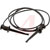 Pomona Electronics - 3781-36-0 - Black 36 Inch Minigrabber Test Clip Patch Cord|70198327 | ChuangWei Electronics