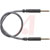 Pomona Electronics - 4279-60 - PVC Black (Plug), Gray (Cable) PVC Brass (Plug) Bantam Plug Cable Assembly|70198118 | ChuangWei Electronics