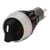 EAO - 14-507.0250 - 29mm 250VAC 5A Rest/MAINT 2Pos 2NC+2NO Plastic Round Short Lever Selector Switch|70290880 | ChuangWei Electronics
