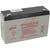 EnerSys - NP10-6FR - Battery; Rechargeable; Rectangular; Lead Acid; 6VDC; 10Ah; Quick Disconnect: 0.187
