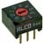 TE Connectivity - DRD10E04 - Solder Tail Decimal FlushActuator 10 Position Rotary DIP Switch|70156001 | ChuangWei Electronics