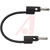 Pomona Electronics - B-48-0 - Black 48 Inch Stack-Up Banana Plug Each End Patch Cord|70197063 | ChuangWei Electronics