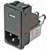 Schaffner - FN378-4-22 - SINGLE PHASE IEC-INLET PEM, 4 A FILTER, 100/120/220/240V 2 FUSE US FORMAT