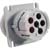 Amphenol Sine/Tuchel - AHD10-6-12P - Quick Connect Mating Male Contacts 6 Pole Connector Socket AHD Series|70060102 | ChuangWei Electronics