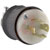 Hubbell Wiring Device-Kellems - HBL2431 - Electrical Plug; 20 A; 480 VAC; 0.35 to1.15 in.; Nylon; Nylon; Steel; Brass