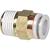 SMC Corporation - KQ2H04-M5 - Fitting, Pneumatic; male connector, M5x.8 thread, for 4mm tubing