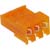 TE Connectivity - 3-640426-3 - 0.156 in. Nylon 90 deg Locking Ramp IDC Standard 3 Receptacle Connector|70042760 | ChuangWei Electronics