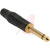 Amphenol Audio - ACPM-GB-AU - Mono Solder Black Gold 1/4 in. Straight Phone Plug|70400413 | ChuangWei Electronics