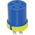Amphenol Industrial - 97-16S-8S - 5 #16 solder cup socket contact blue insul size 16s insert only connector comp|70052514 | ChuangWei Electronics