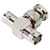 L-com Connectivity - BA250 - 50ohm BNC female/male/female coaxial T adapter connector|70126393 | ChuangWei Electronics