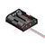Keystone Electronics - 2465 - 26 AWG Wire Lead Spring 3 Polypropylene AA Battery Holder|70182750 | ChuangWei Electronics