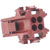 TE Connectivity - 207016-1 - Red Thermoplastic 600 14 A (Max.) 4 Receptacle Connector, Soft Shell|70083115 | ChuangWei Electronics