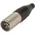 Amphenol Audio - AC3M - Silver Nickel Zinc Solder 3 Cnts Male Straight XLR Plug|70400411 | ChuangWei Electronics