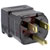 Hubbell Wiring Device-Kellems - HBL5965VBLK - Electrical Plug; 15 A; 125 V; Black; 0.220 to 0.660 in.; Nylon; Brass; Steel
