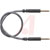 Pomona Electronics - 4279-24 - PVC Black (Plug), Gray (Cable) PVC Brass (Plug) Bantam Plug Cable Assembly|70197173 | ChuangWei Electronics