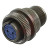 Amphenol Industrial - 97-3106A-14S(0850) - olive dra size 14s solid bkshl str plug metal circular shell only connector comp|70141303 | ChuangWei Electronics