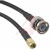 Amphenol RF - 245101-04-M0.25 - 0.25 Meters BNC Straight Plug to SMA Straight Plug on RG-58 cable|70369198 | ChuangWei Electronics