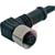 TE Connectivity - 1838258-3 - 5m Cable assembly with a 5 Pole Right Angle M12 Socket and an Unterminated End|70084682 | ChuangWei Electronics