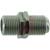 Amphenol RF - 222121 - connector, rf coaxial, f in-series adapter, bulkhead, straight jack to jack, 75 ohm
