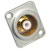 Amphenol Audio - ACJD-WHT - RCA Jack in D type diecast nickel shellGold plated contacts|70400429 | ChuangWei Electronics