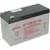 EnerSys - NP7-12FR-250 - Quick Disconnect: 0.25 7Ah 12VDC Lead Acid Rectangular Rechargeable Battery|70111487 | ChuangWei Electronics