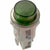 VCC (Visual Communications Company) - 1053QC5 - 0.187 Terminals Lens,High Hat 208-250 VAC 0.500 In Green Neon Indicator,Pnl-Mnt|70130370 | ChuangWei Electronics