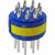 Amphenol Industrial - 97-20-33P - 11 #16 solder cup pin contact blueinsul size 20 insert only connector comp|70141374 | ChuangWei Electronics