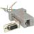 Aim Cambridge-Cinch Connectivity Solutions - 40-9538F - 1-piece gray hood 9 socket cont d-sub to 8 cont rj45 mod jack adapter connector|70081342 | ChuangWei Electronics