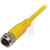 Balluff - BCC05M8 - PVC 0.6m 4 cond. M12 Male to M12 Female; Yellow Cordset|70375553 | ChuangWei Electronics