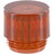 VCC (Visual Communications Company) - 25P-626R - Polycarbonate-Threaded 9/16-27 THD. Translparent Fluted Cylindrical Lens; Red|70152562 | ChuangWei Electronics