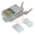 L-com Connectivity - TDS8PC6 - Category 6 Rated RJ45 Crimp Plug (8X8) - Shielded - Pkg/50|70126481 | ChuangWei Electronics