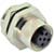 TE Connectivity - 1838891-3 - Straight Panel Mnt, Rear IP 67 5 Pos. M12 Female Recept. Sealed Connector|70084714 | ChuangWei Electronics
