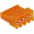 TE Connectivity - 3-640426-4 - 0.156 in. Nylon 90 deg Locking Ramp IDC Standard 4 Receptacle Connector|70042761 | ChuangWei Electronics