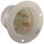 Hubbell Wiring Device-Kellems - HBL2325 - Flanged Inlet; 20 A; 250 VAC; L6-20P; White; Brass; Steel-Nickel Plated; Brass
