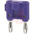 Pomona Electronics - MDP-7 - Violet Nickel plated Double Banana Plug|70197203 | ChuangWei Electronics