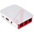 Raspberry Pi - OFFICIAL CASE RED/WHT - Red Base with White Top and Side Plates Raspberry Pi B+ andPi 2 B Enclosure|70605120 | ChuangWei Electronics