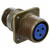 Amphenol Industrial - 97-3100A-22(0850) - olive size 22 solid bkshl wall recept metal circular shell only connector comp|70141272 | ChuangWei Electronics